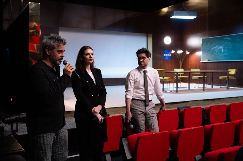 Próba prasowa spektaklu Złote płyty